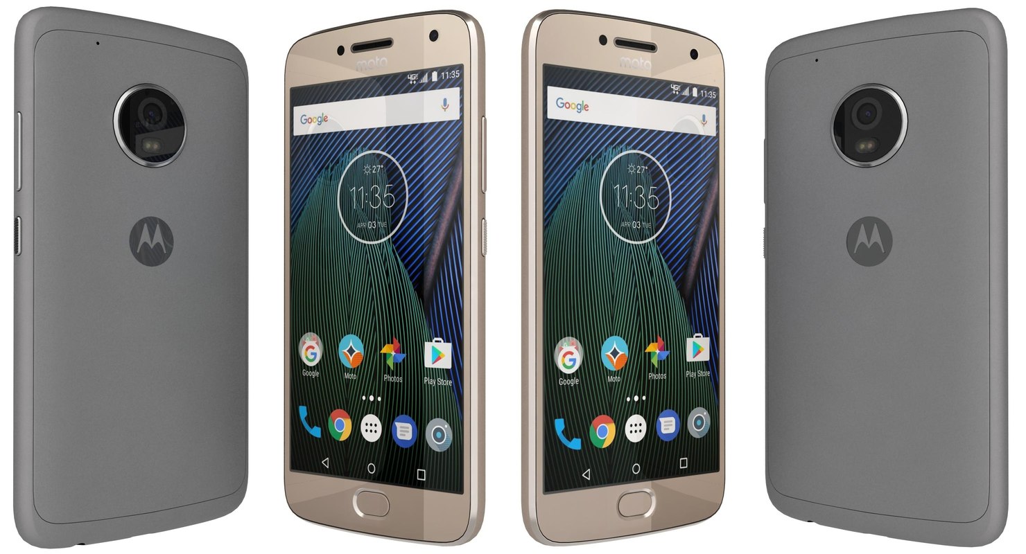 Motorola Moto G5 Lunar 3D Model 1147294 TurboSquid