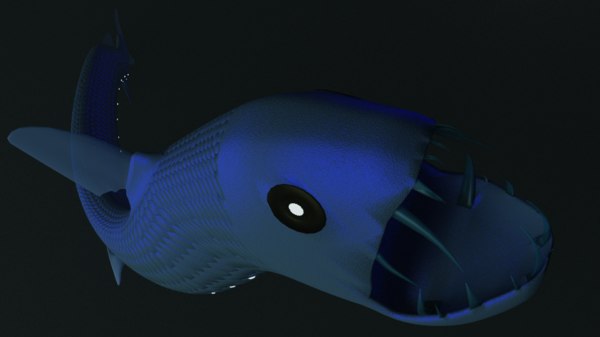 装配的3d辉光模型