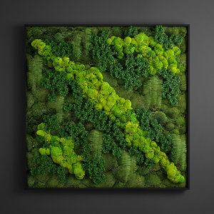 panel flora 3D model