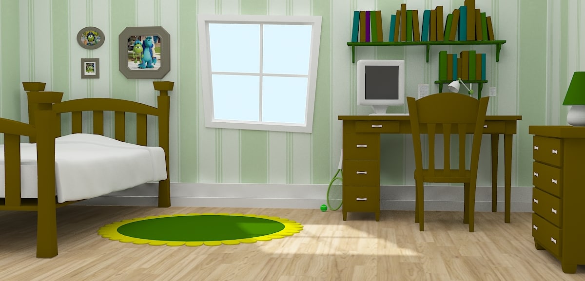 Cartoon room model | 1147520 | TurboSquid