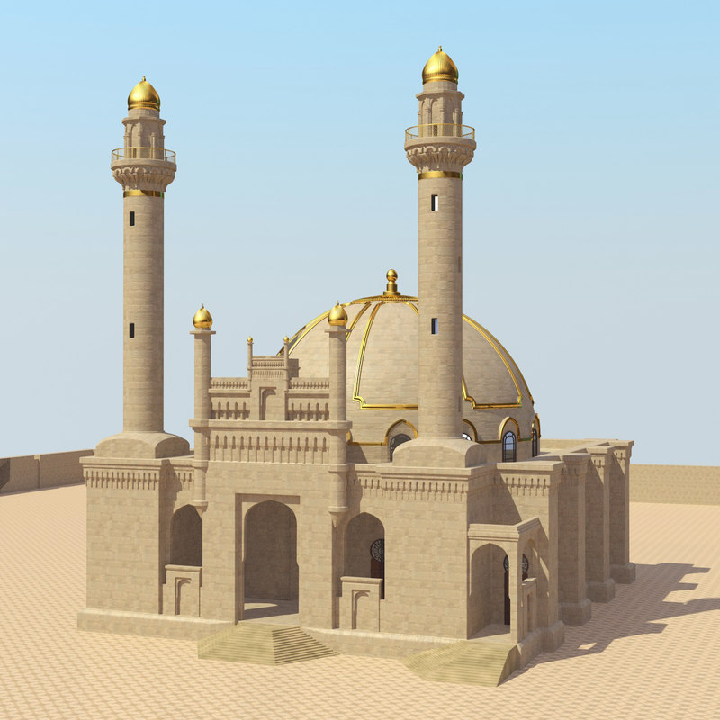 Mosque 3D model | 1147657 | TurboSquid