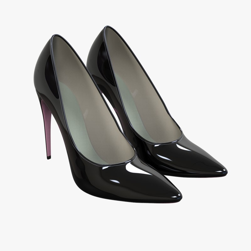 3d model of a high heel shoes free download stl file 3d model of a high heel shoes free download stl file