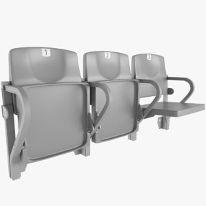 stadium seat figueras 205 3D model