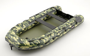 vehicle boat raptor 330x 3D model