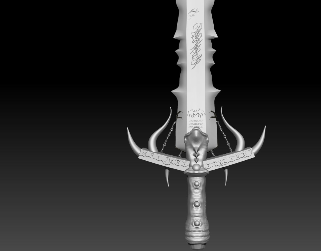 Vampire Lord Sword Model 