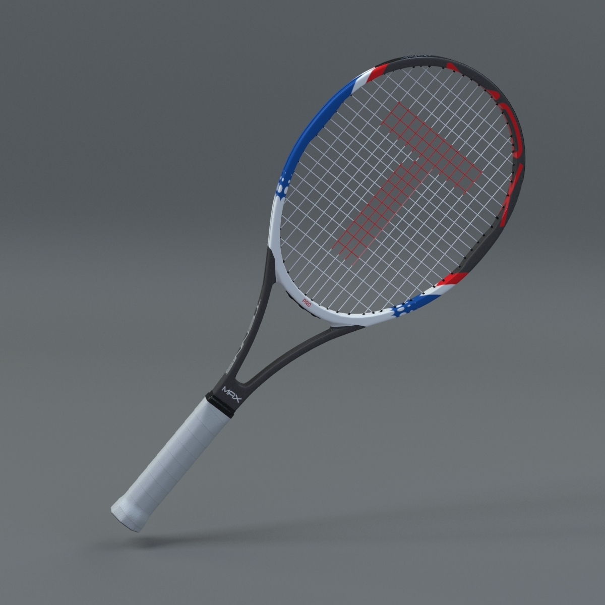 Generic tennis racket vector 3D model | 1147914 | TurboSquid