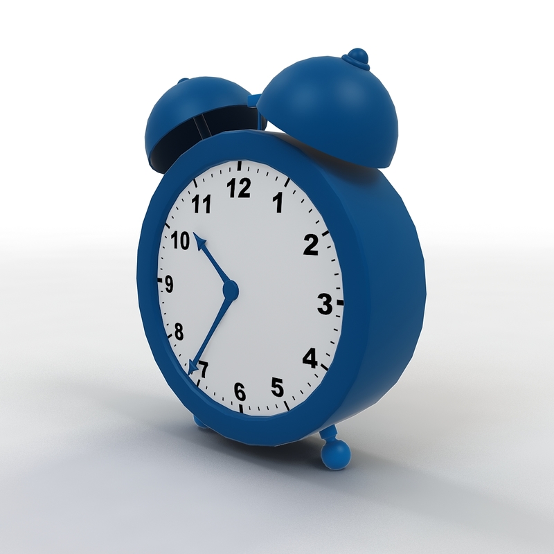 Cartoon clock 3D model | 1148156 | TurboSquid