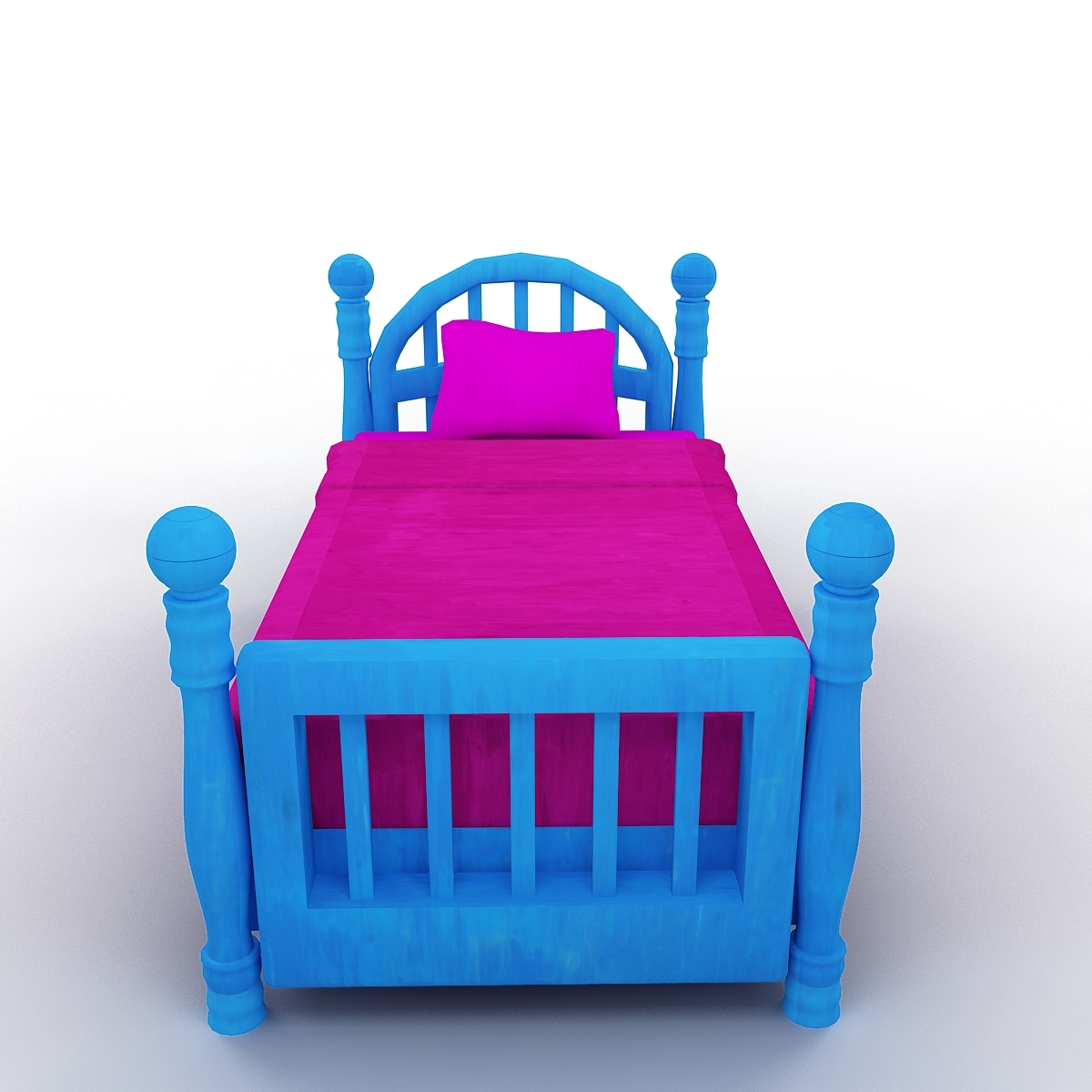 Cartoon bed 3D | 1148259 | TurboSquid