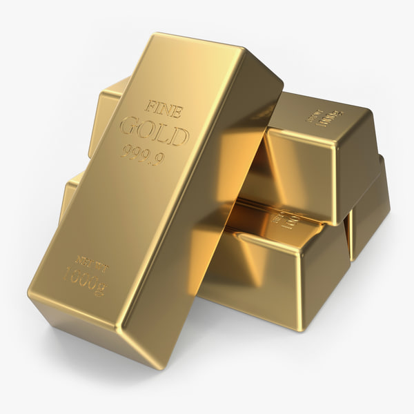 Gold Bar 3d Model 1148648 Turbosquid