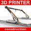 3D construction printer