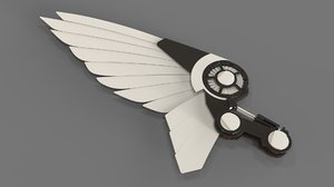 robot wing 3D model