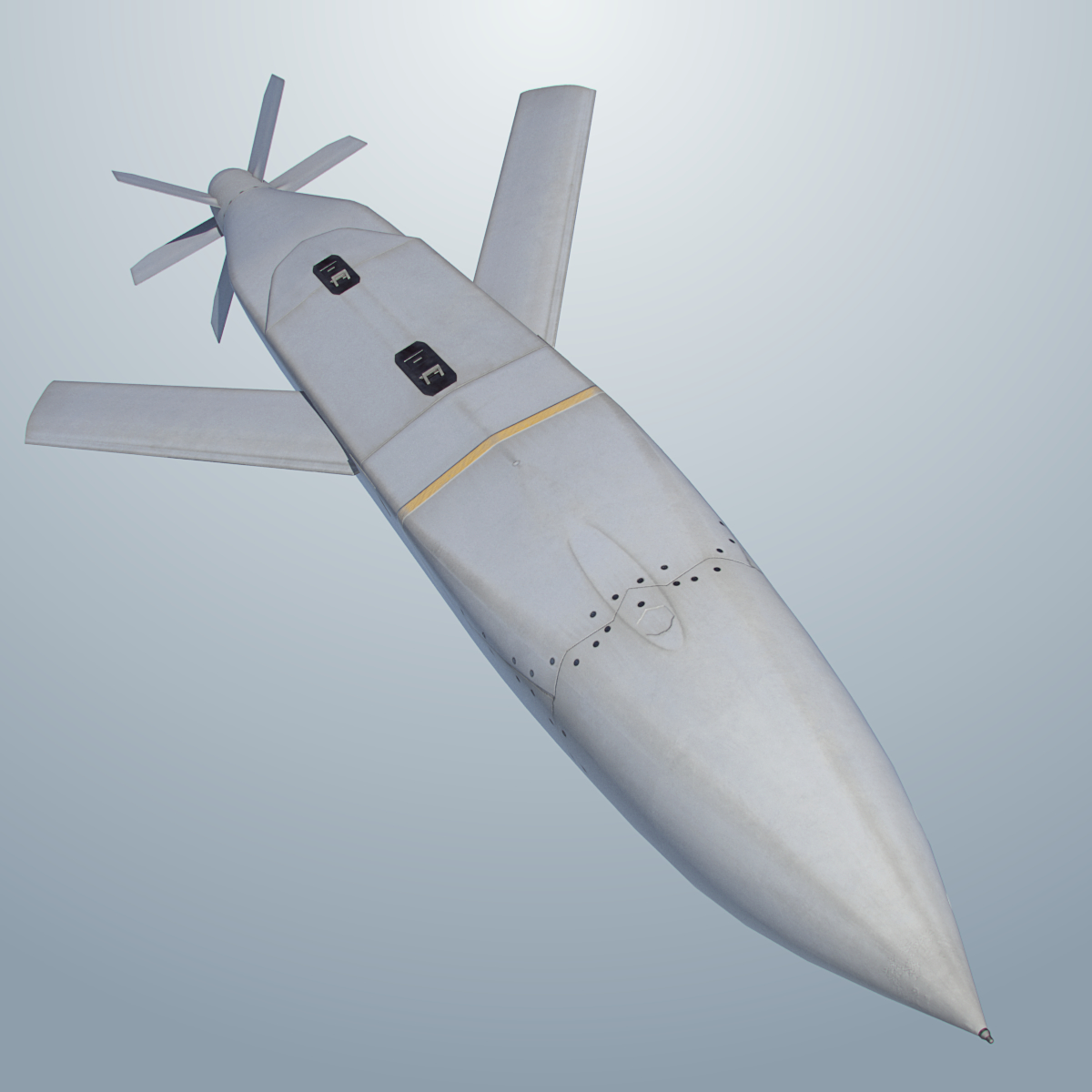 missile agm-154 jsow 3d model