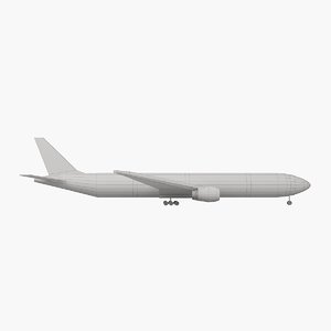 boeing 777 - 300 3D model