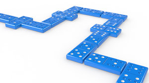 3D model dominos