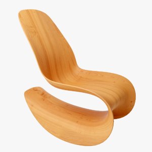 chair savannah rocker 3D model