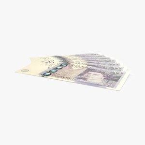 20-pound-note---fanned model