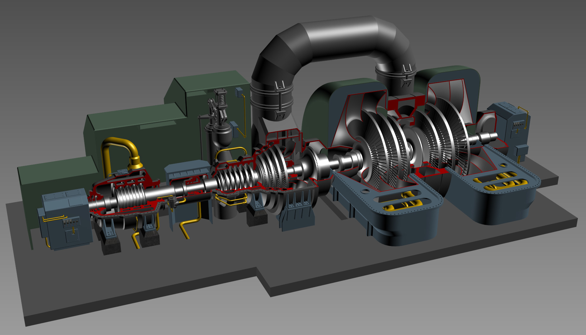 Model steam turbines фото 2