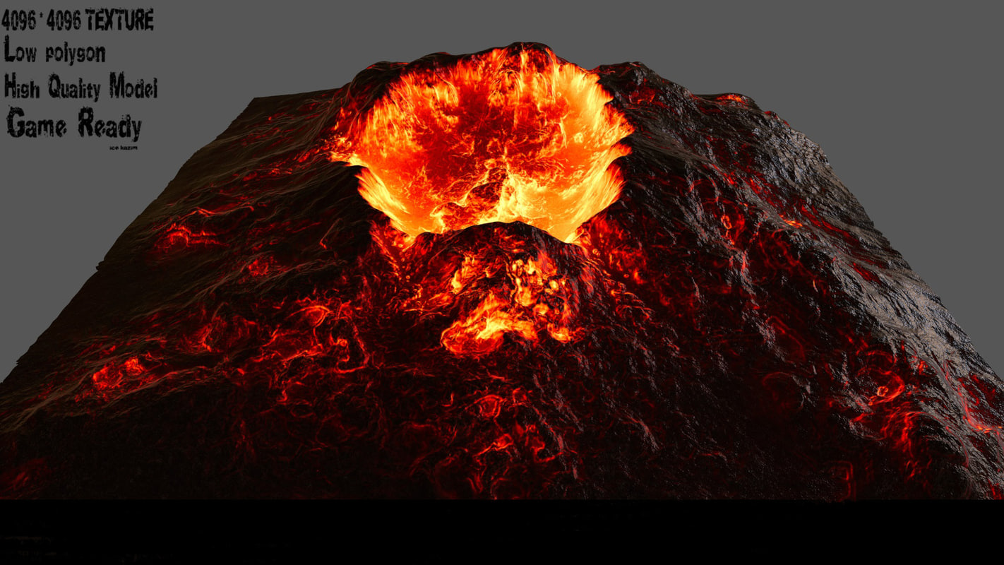 Volcano 3D TurboSquid 1149447