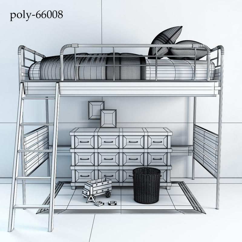 Pottery Barn Owen Twin Loft Bed 1