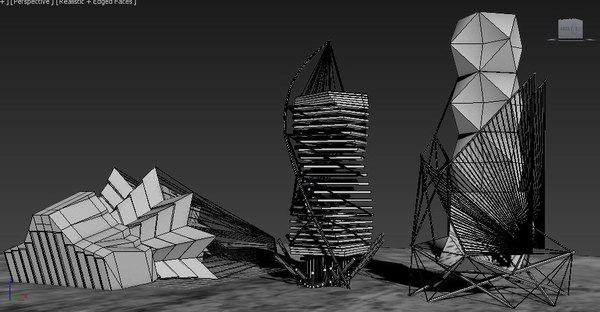 architectural 3D model