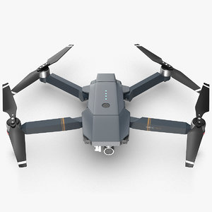 quadcopter dji mavic pro 4 3D model