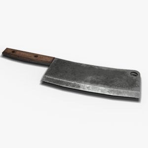 kitchen knife 3D model