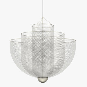 moooi meshmatics chandelier 3D model