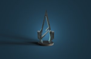 logo assassin creed 3D model