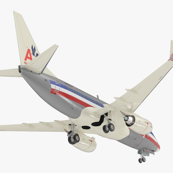 boeing 737-600 american airlines 3D model