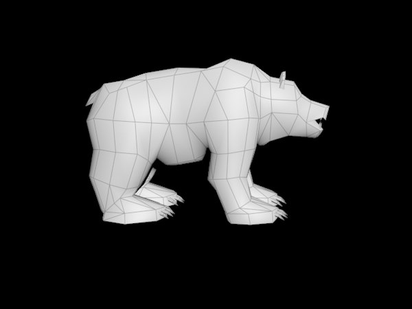 Cartoon Bear 3D Models for Download | TurboSquid