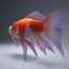 3D koi gold fish