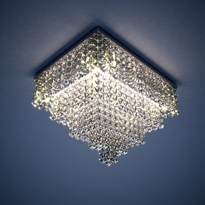 3D chandelier model