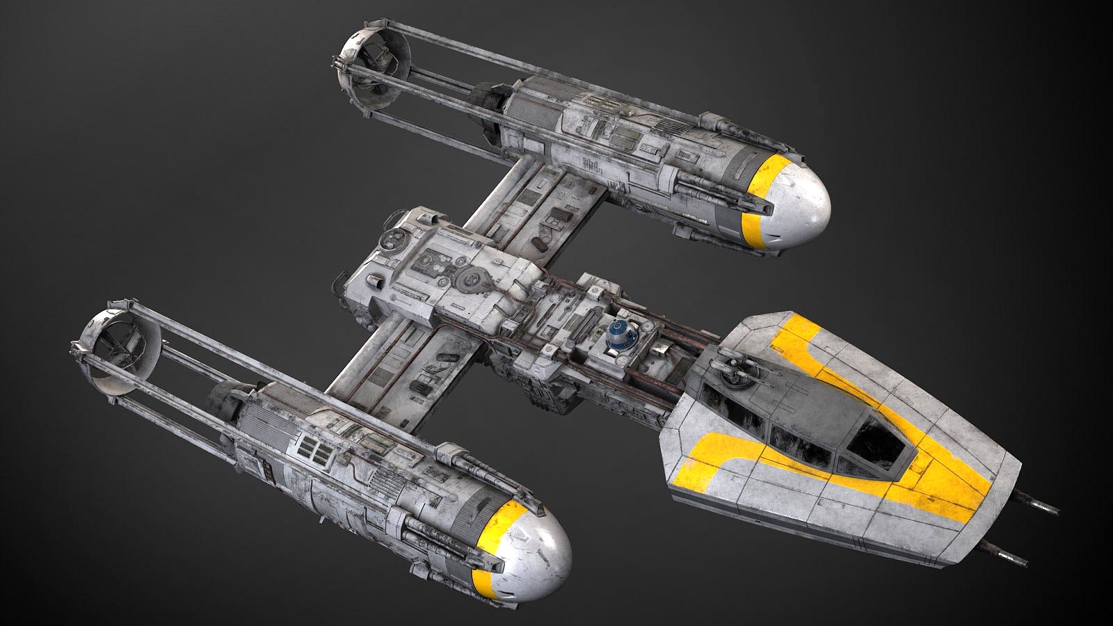 3D star wars ywing TurboSquid 1151266
