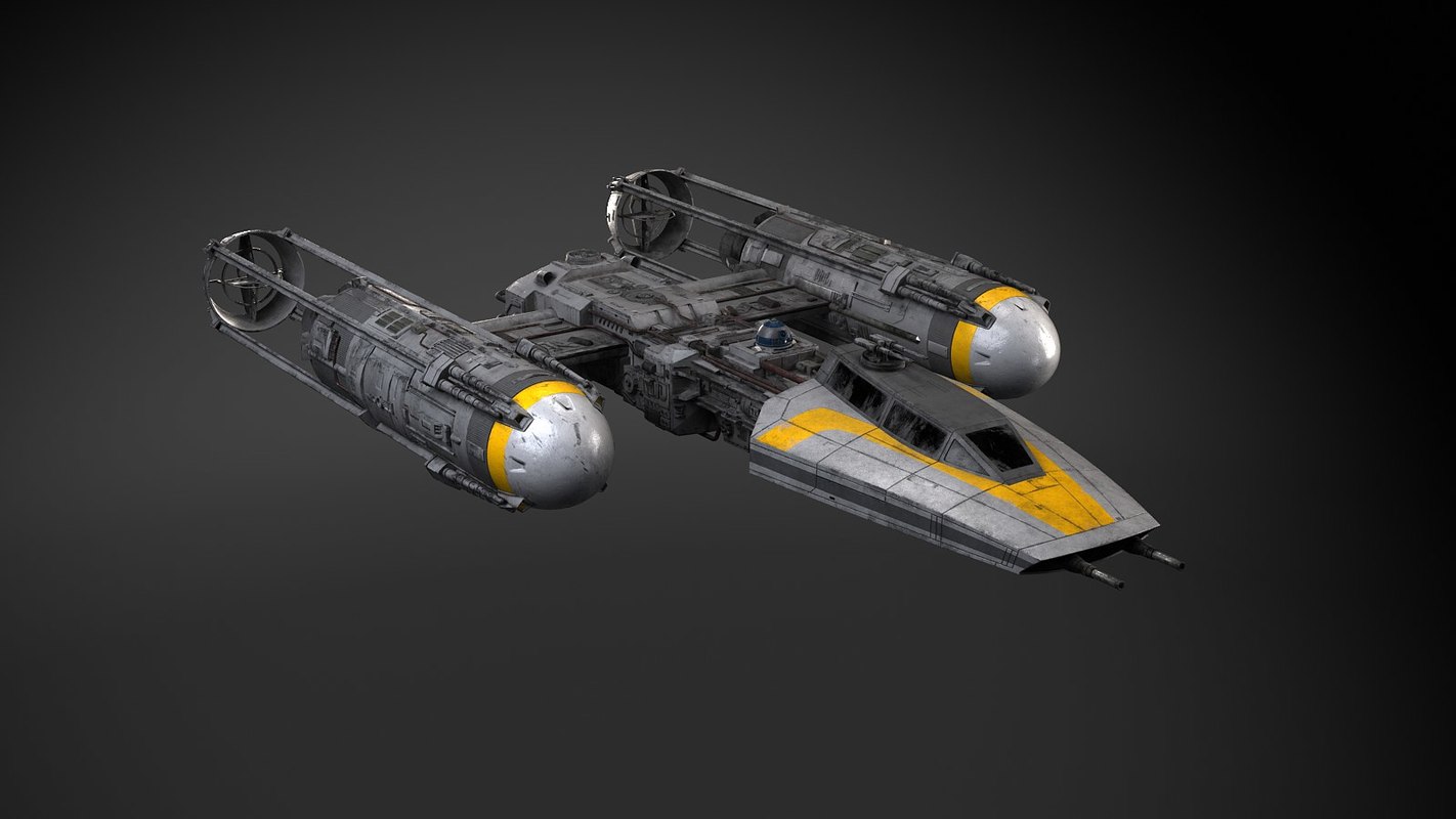 3D star wars y-wing - TurboSquid 1151266