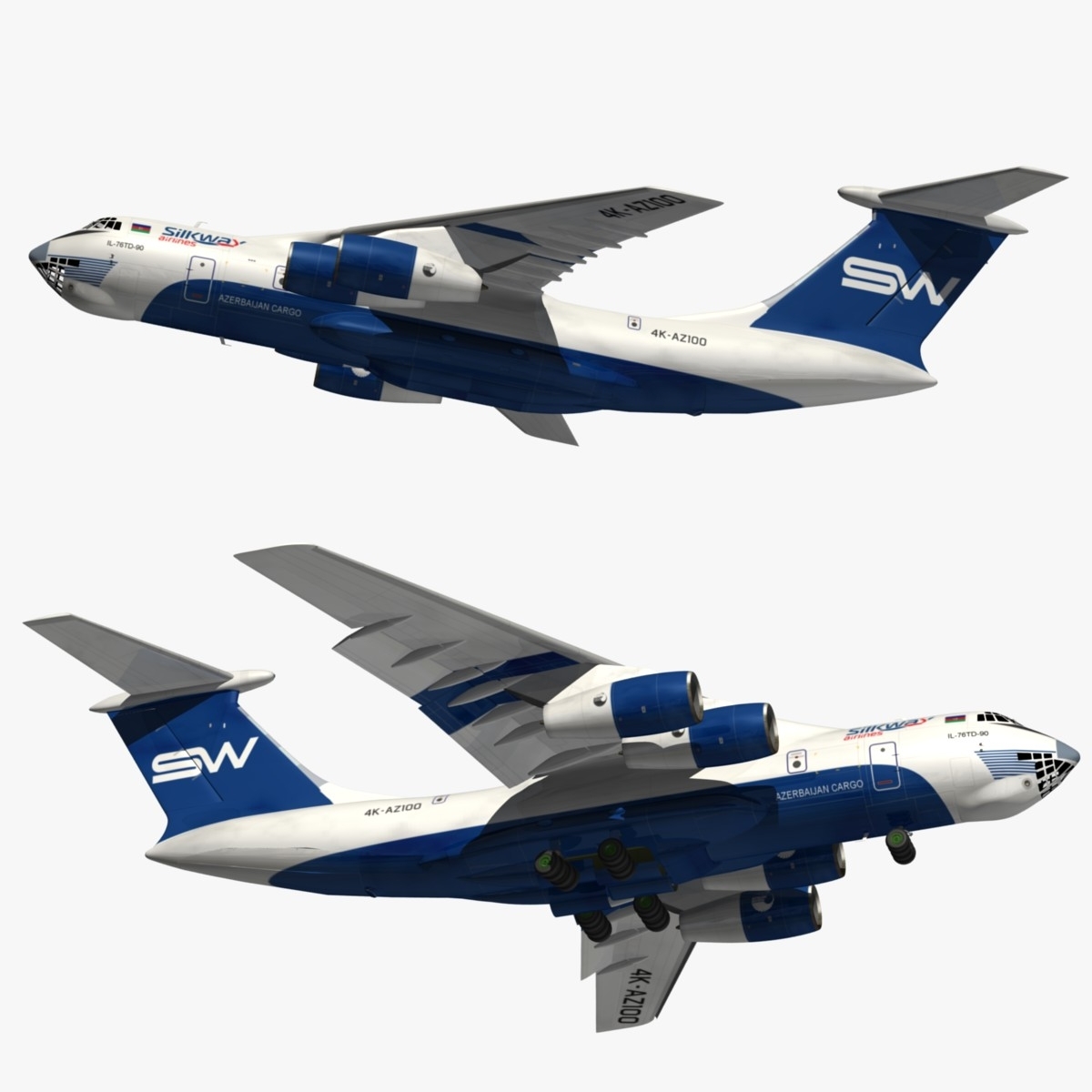 Iljuschin Il 76 Silkway Airlines
