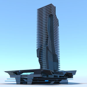 office building 3D model