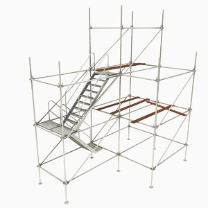 scaffold 3D model