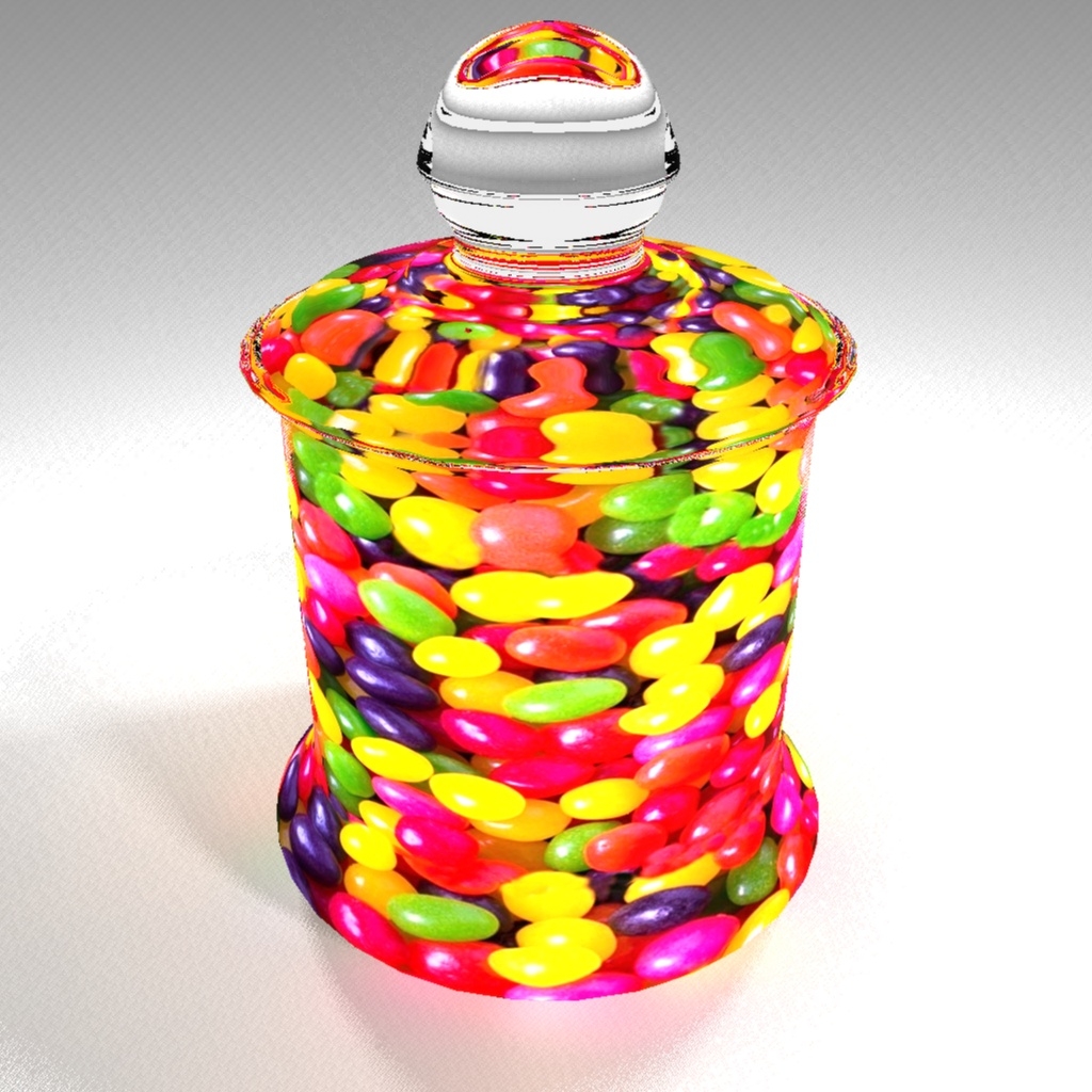 jellybeans 3d model