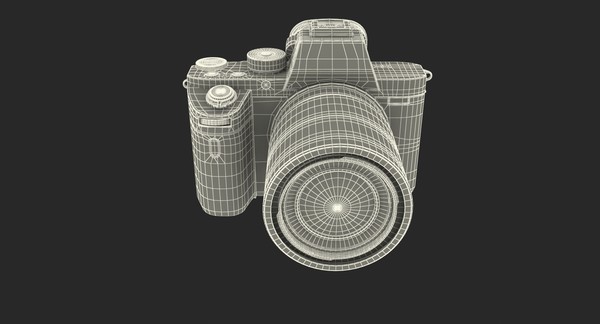 Frame mirrorless camera sony 3D model - TurboSquid 1151754