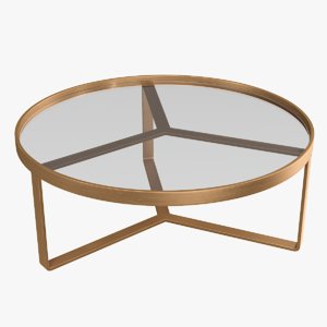 3D aula coffee table
