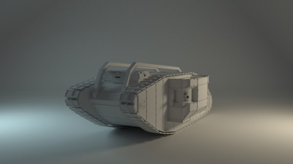 Ww1 tank 3D model - TurboSquid 1151802