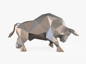 bull stl 3D model