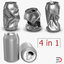 3D model aluminium cans