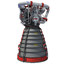 rs-25 space shuttle engine model