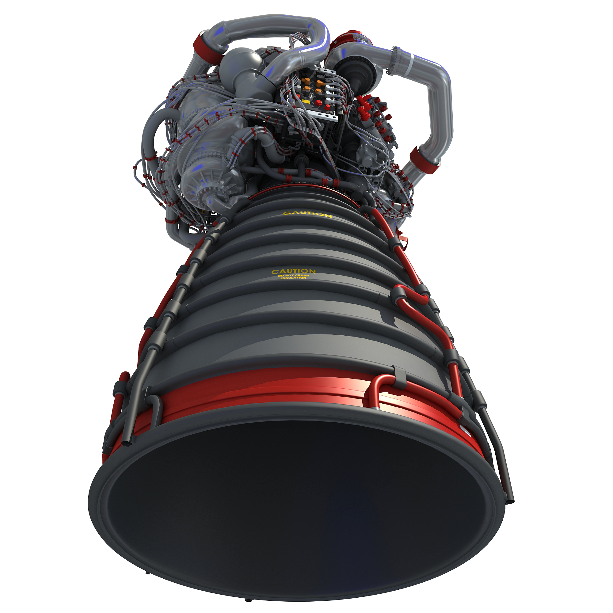 固体火箭发动机图片