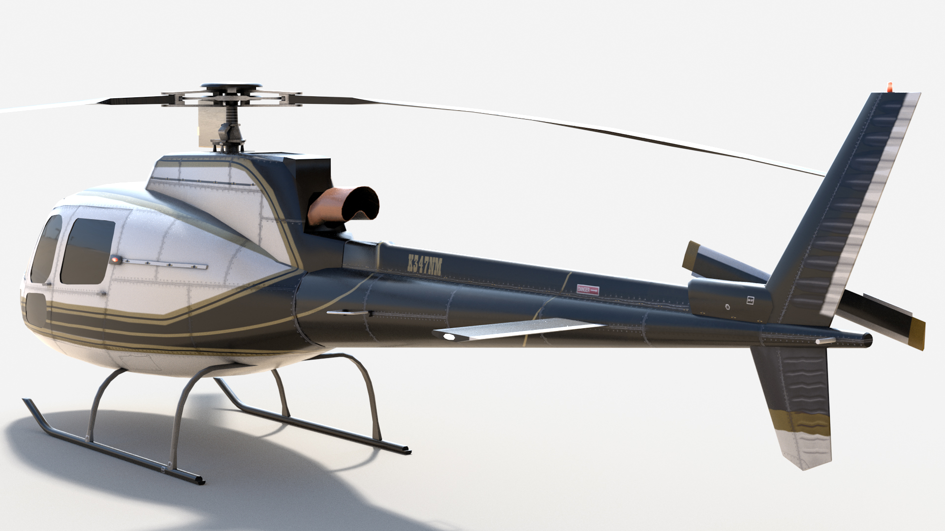 model helicopter blades