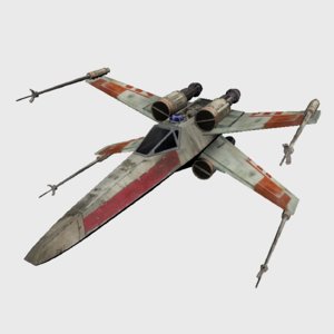 star wars 3D model
