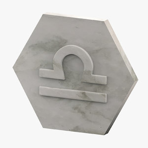 marble libra 3D