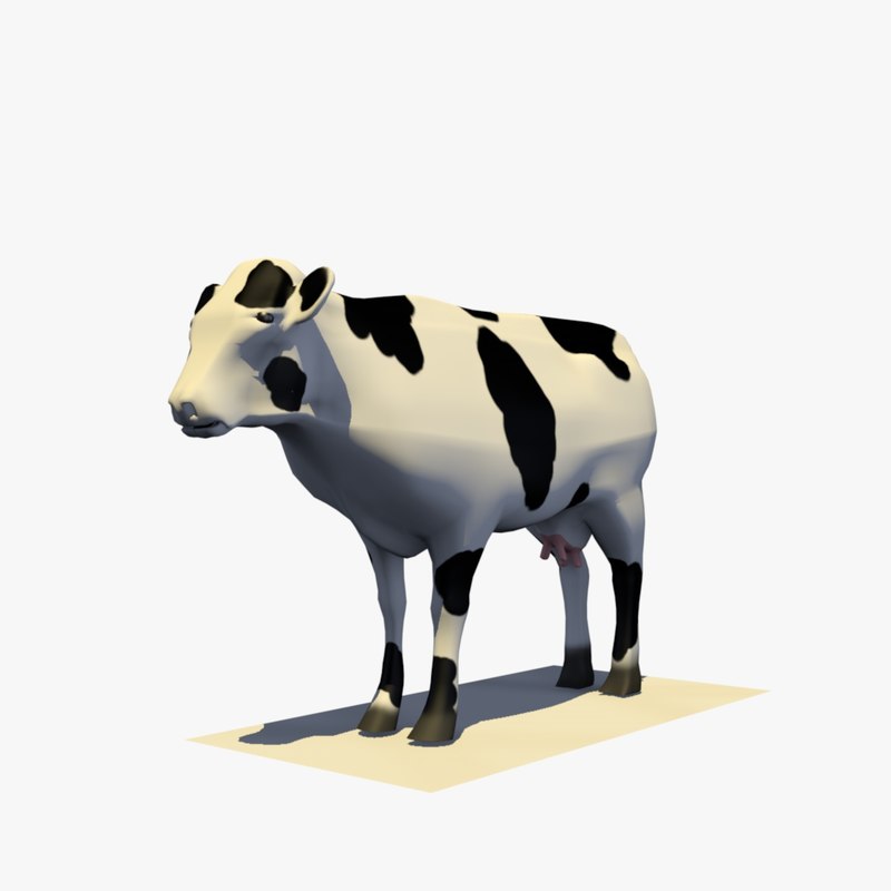 realistic cow toy