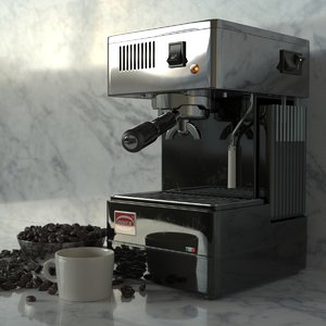 3D quickmill stretta 0820 espresso machine
